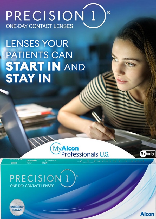 Precision 1-Day contact lens by Alcon